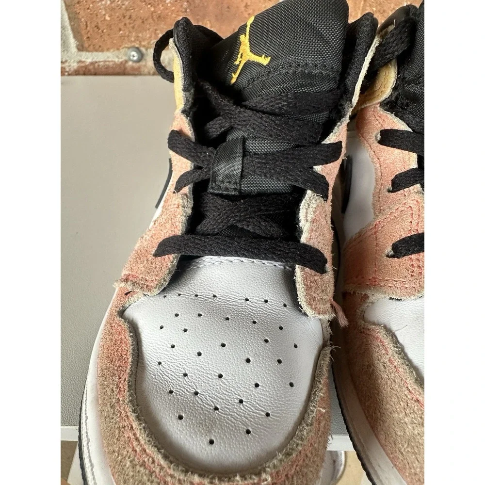 Nike Jordan 1 Mid Peach Toddler 10c
